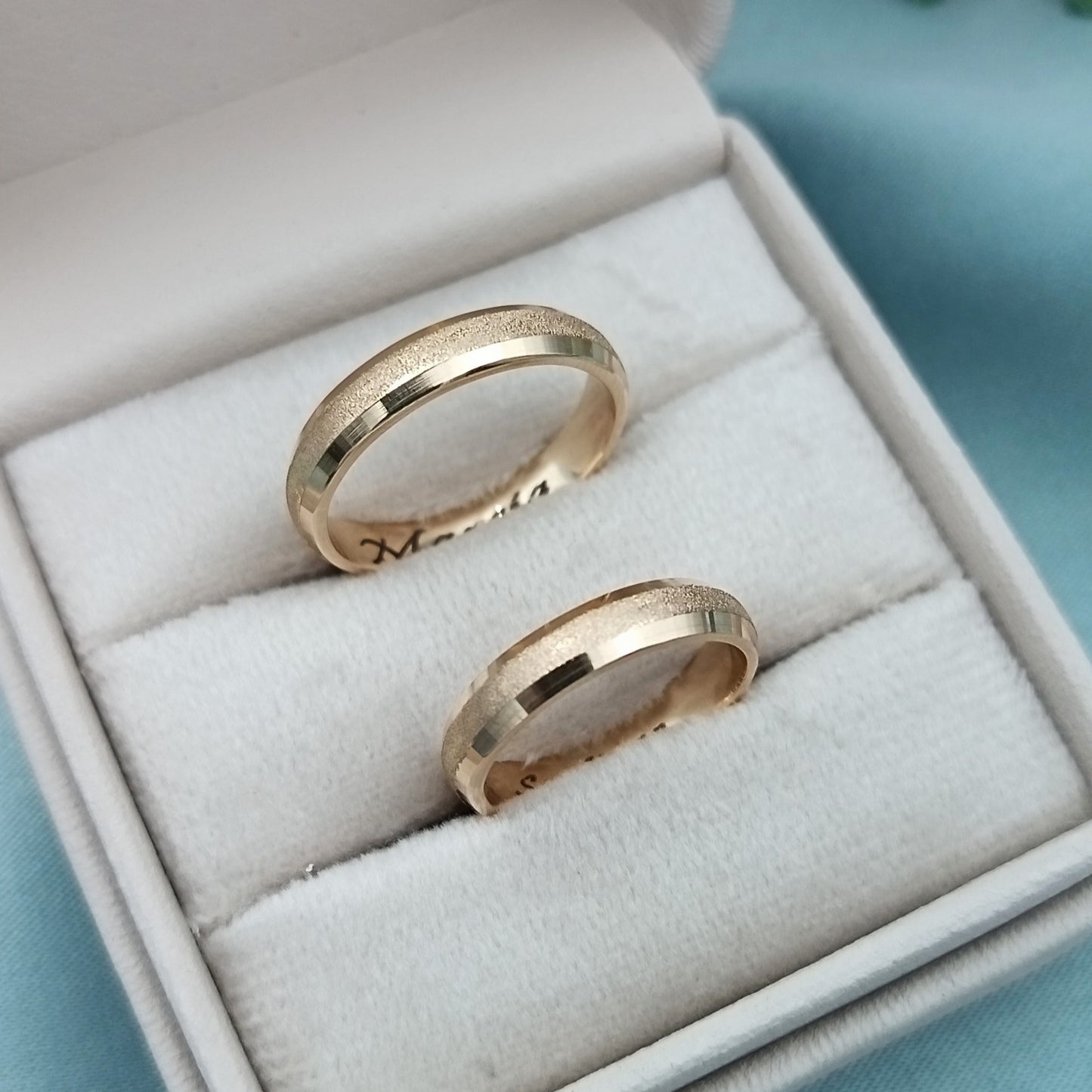 Anillo de Matrimonio Biscelados