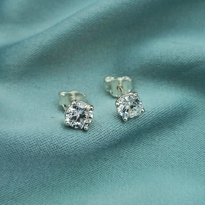 Aretes Cortos Circones redondos 5mm