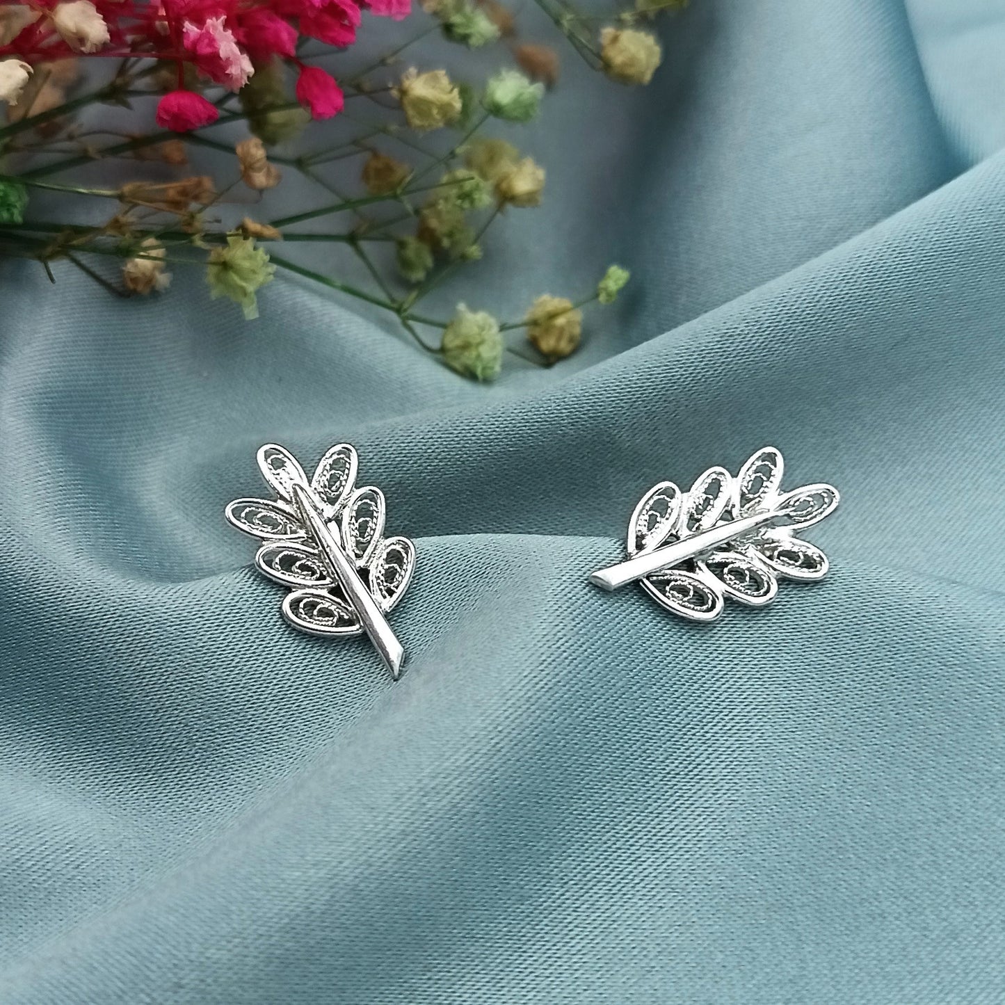 Aretes Filigrana Laurel