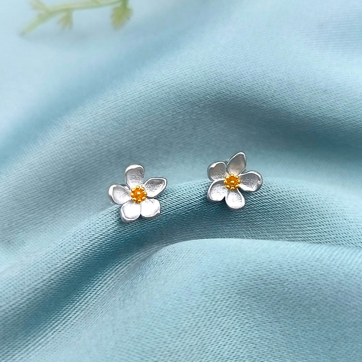 Aretes Flor Margaritas