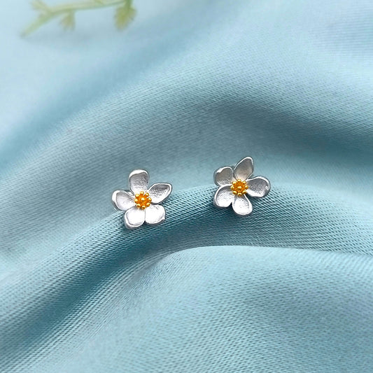 Aretes Flor Margaritas