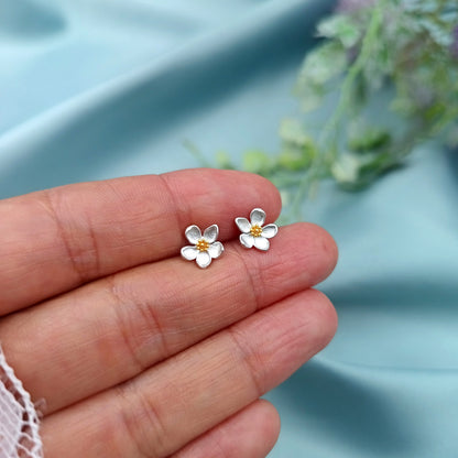 Aretes Flor Margaritas