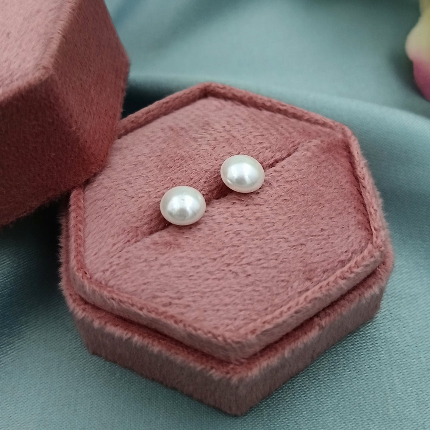 Aretes Perlas