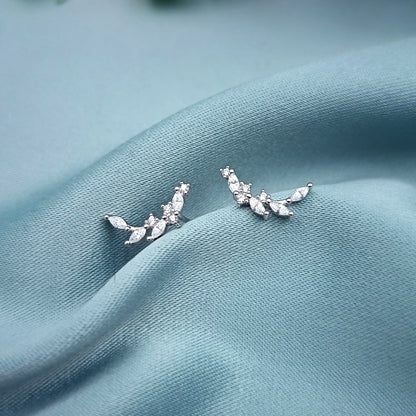 Aretes Ramitas brillantes