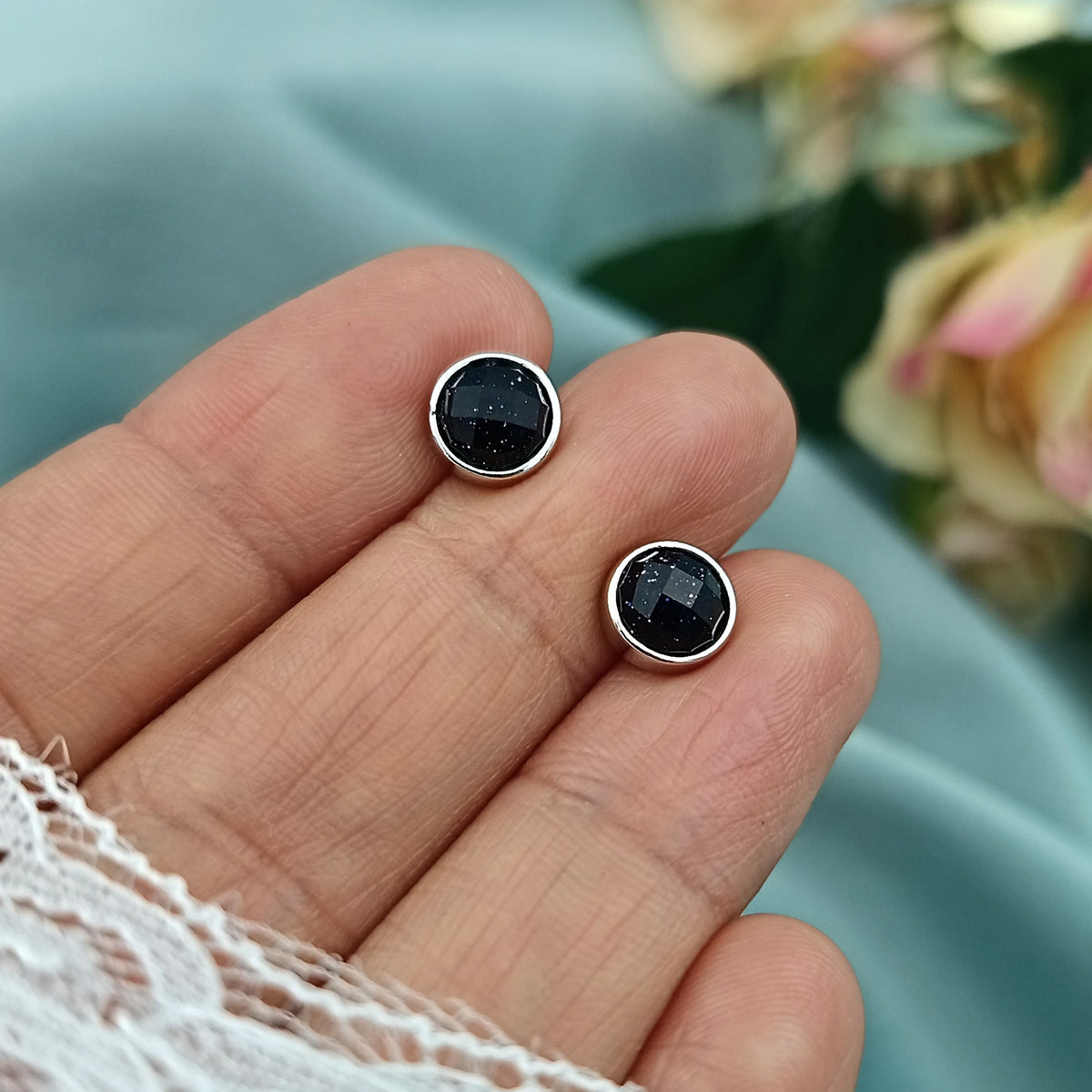 Aretes Botón