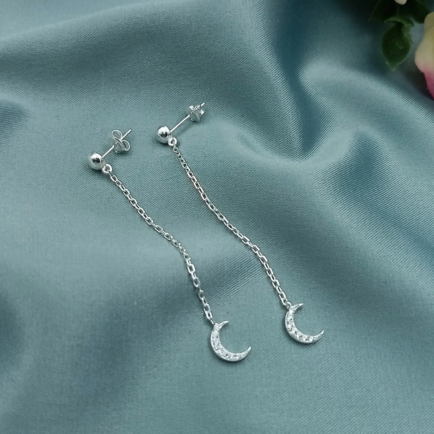 Aretes Largos Lunitas