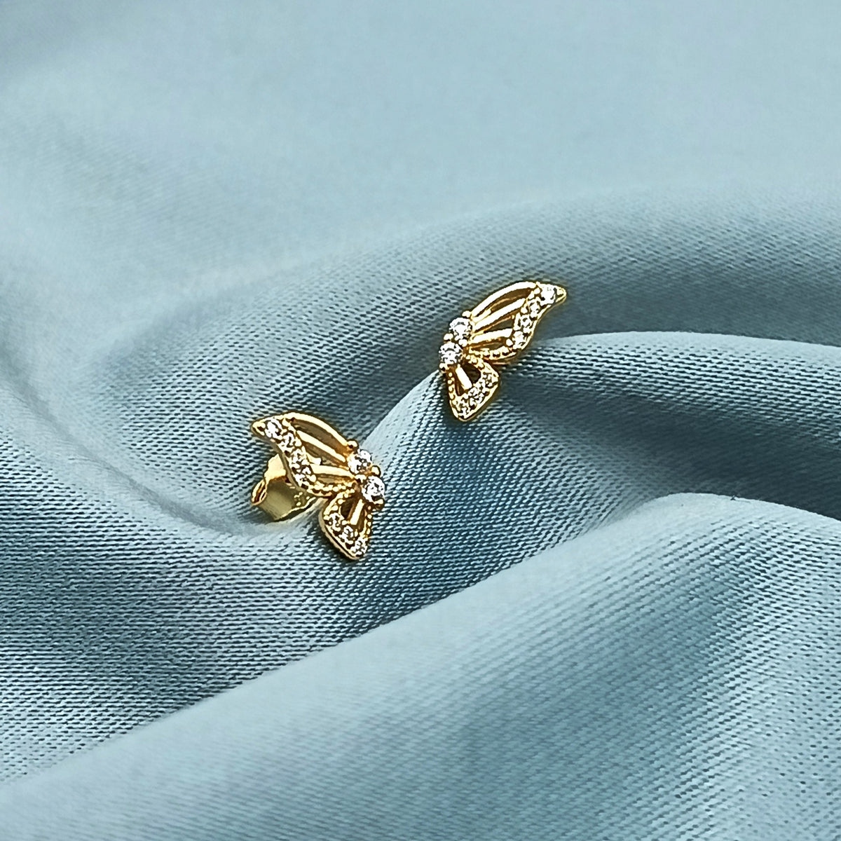 Aretes Media Mariposa
