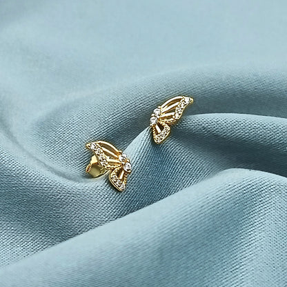 Aretes Media Mariposa