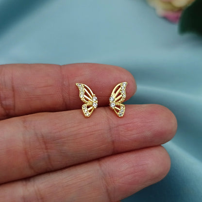 Aretes Media Mariposa