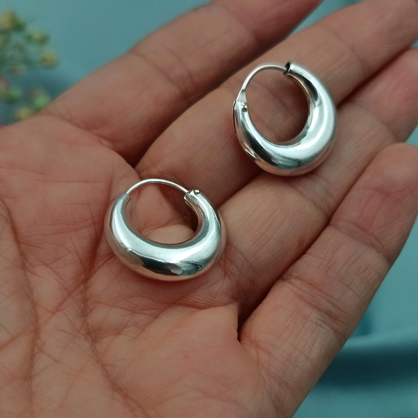 Argollas Lisas insertada Bombé