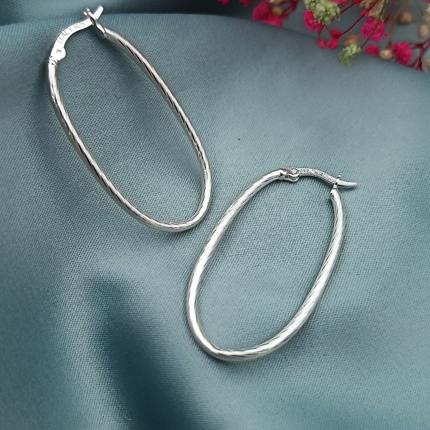 Argollas Clásicas Ovaladas 4.3cm