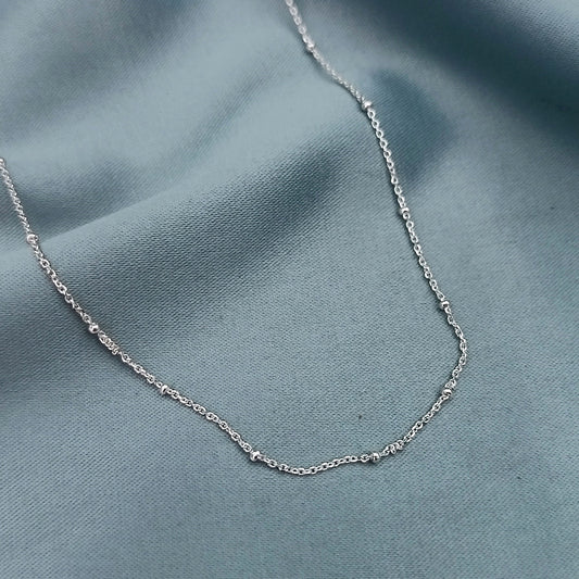 Cadena Anchor 0.8mm con cuentas