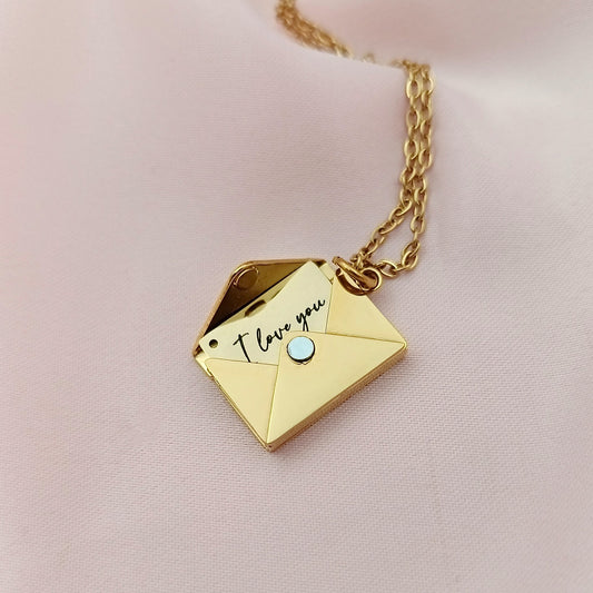 Collar Carta de amor