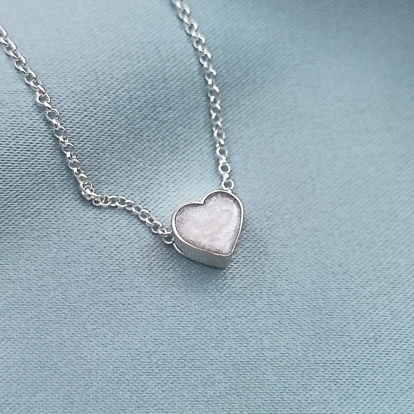 Collar Corazón Leche Materna