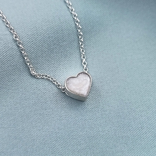 Collar Corazón Leche Materna