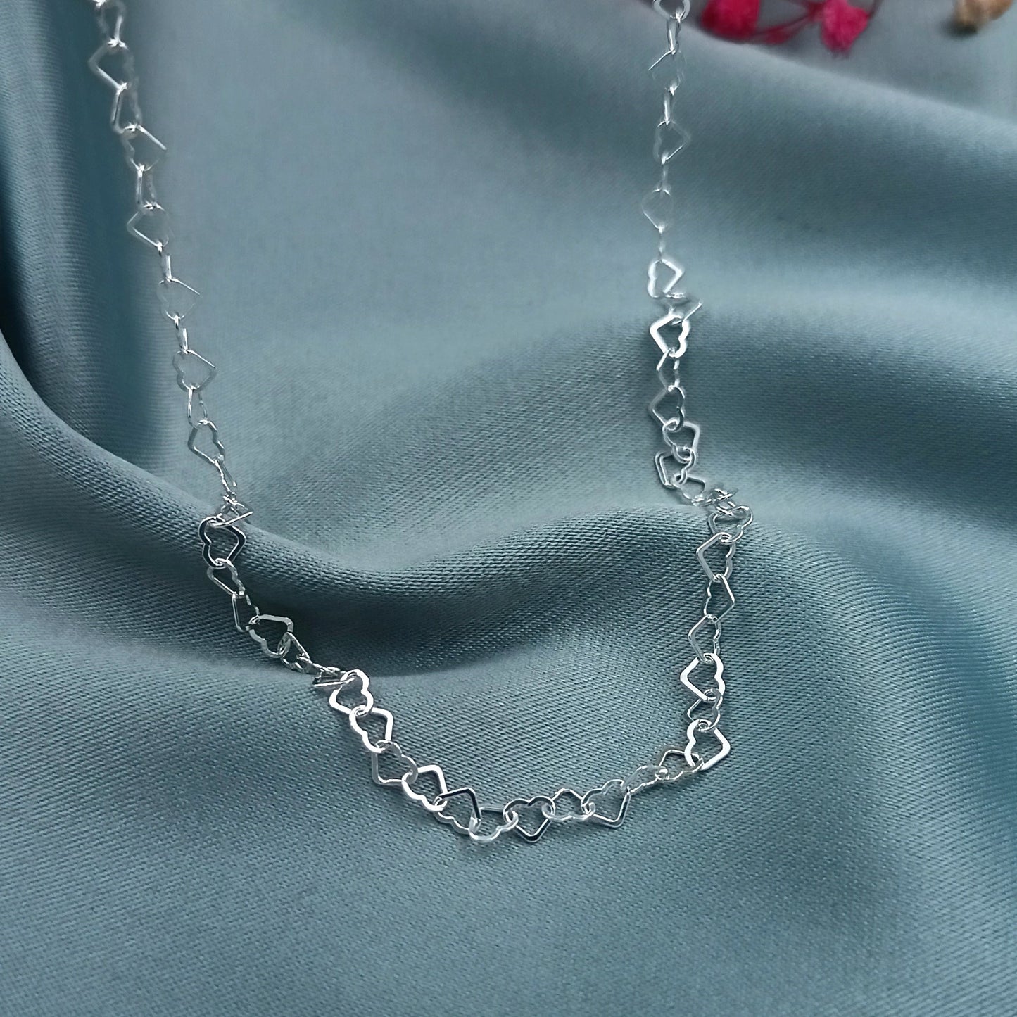 Collar Corazones Entrelazados