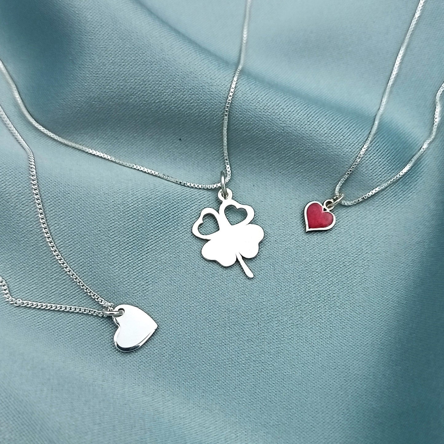 Collar Trébol Madre e Hijos