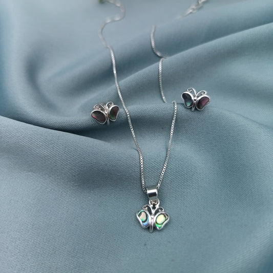 Conjunto Mariposas Nácar