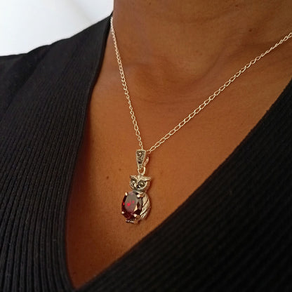 Dije de Búho Rojo  Marquesitas