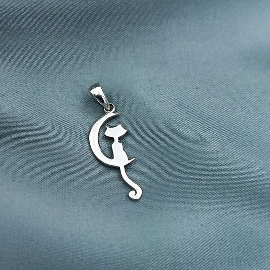 Dije Gatito Luna