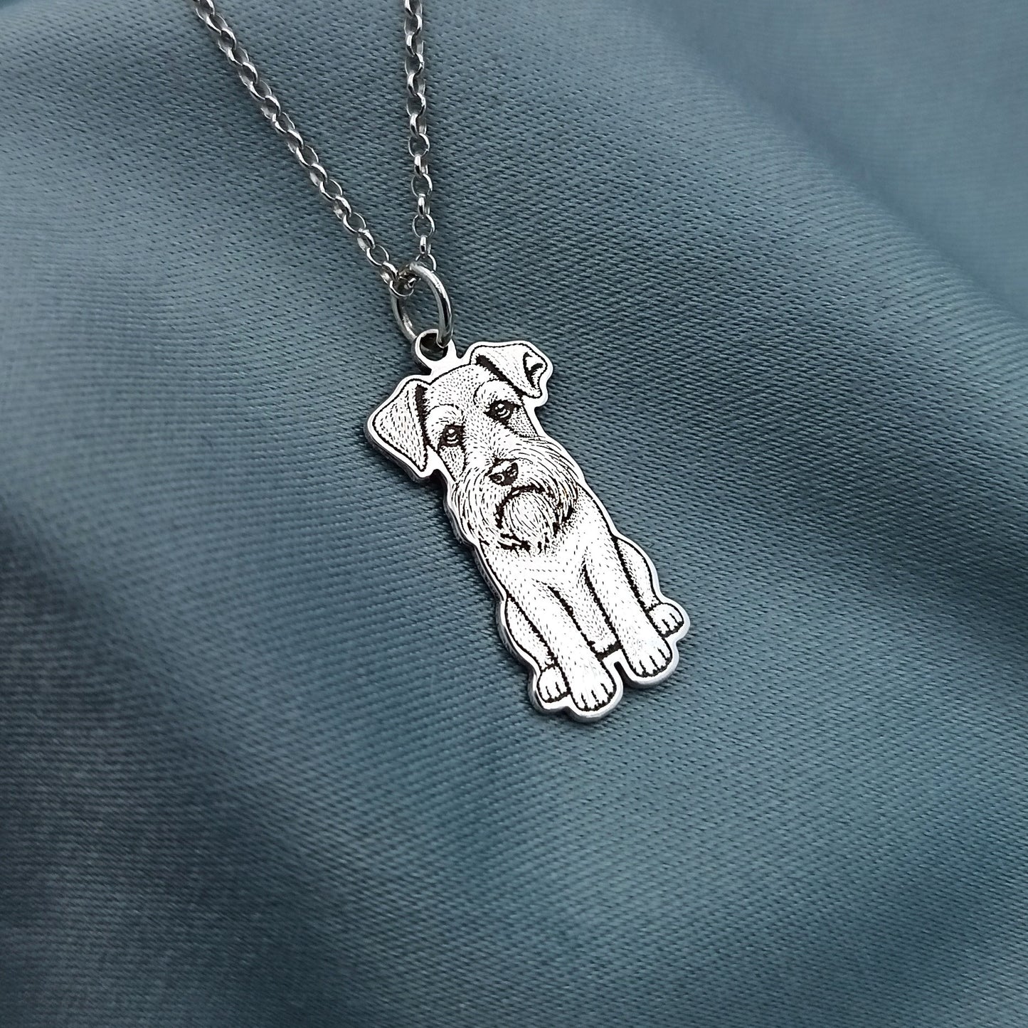 Dije Personalizado Silueta Mascota