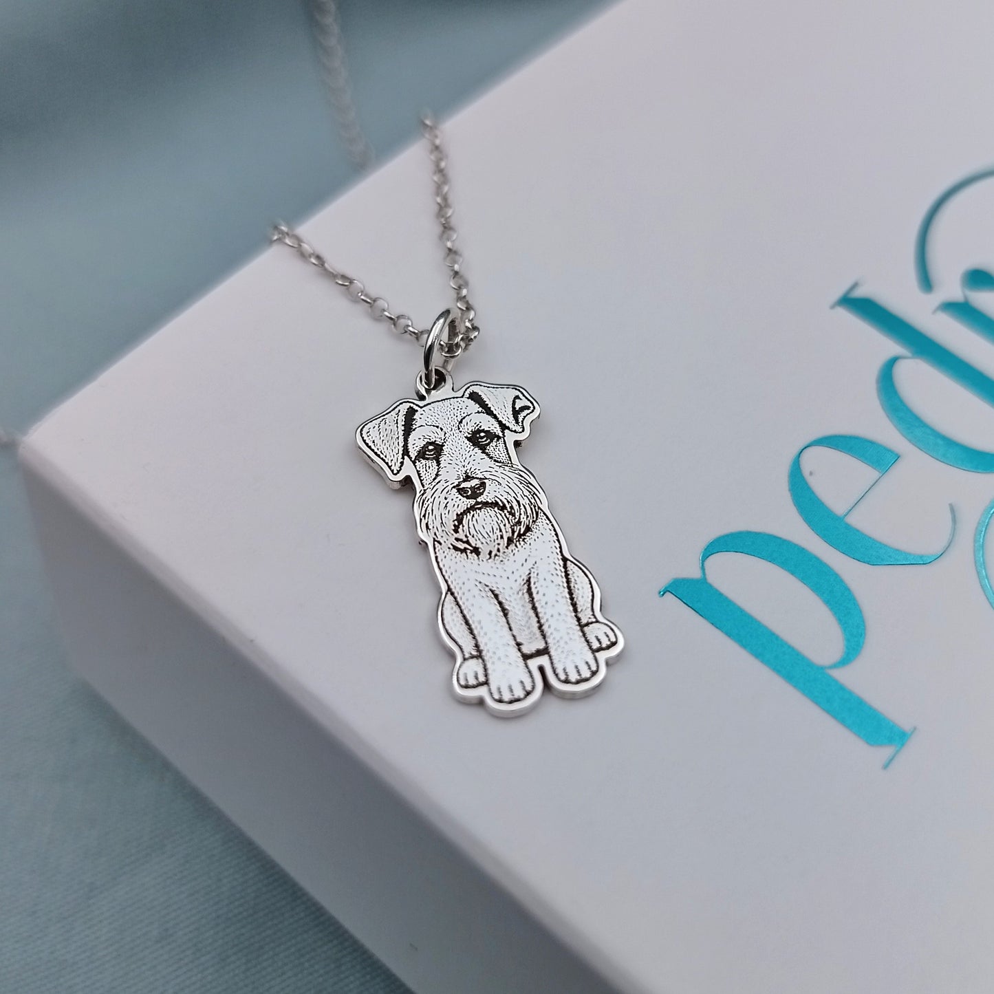Dije Personalizado Silueta Mascota