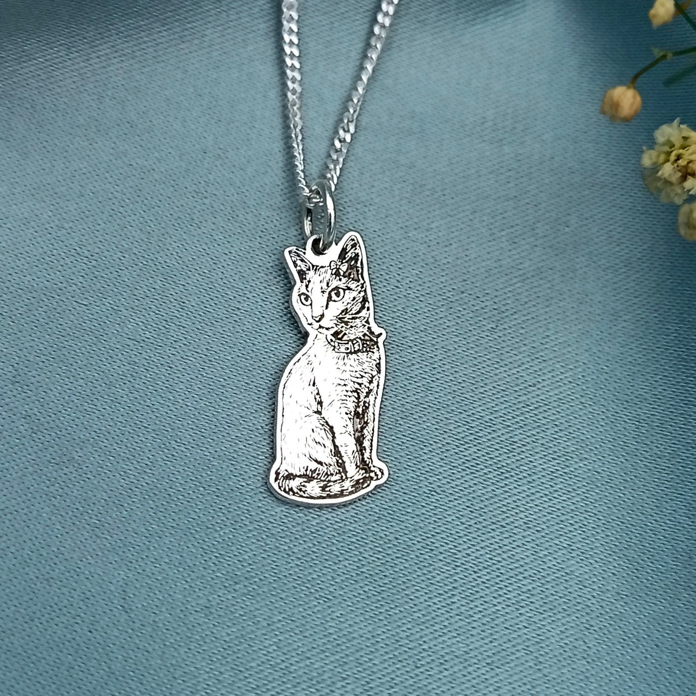 Dije Personalizado Silueta Mascota