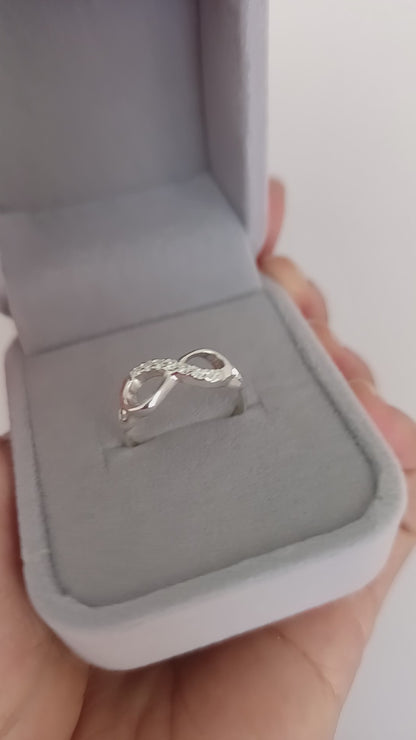 Anillo Vínculo Infinito plata 925