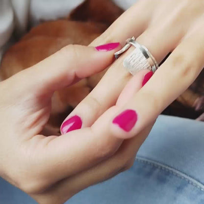 Anillo Estriado anti estrés
