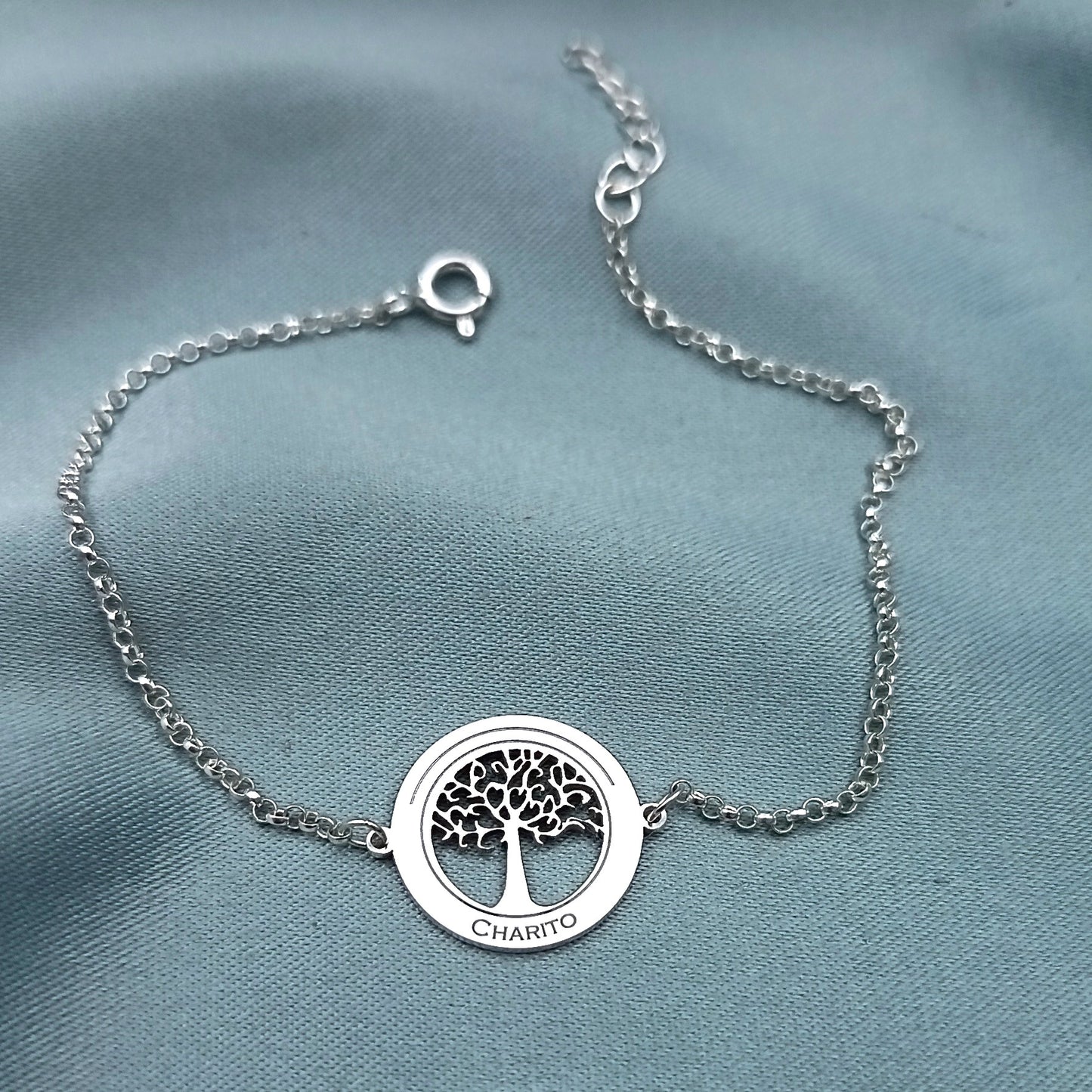 Pulsera Arbol de la Vida Personalizado