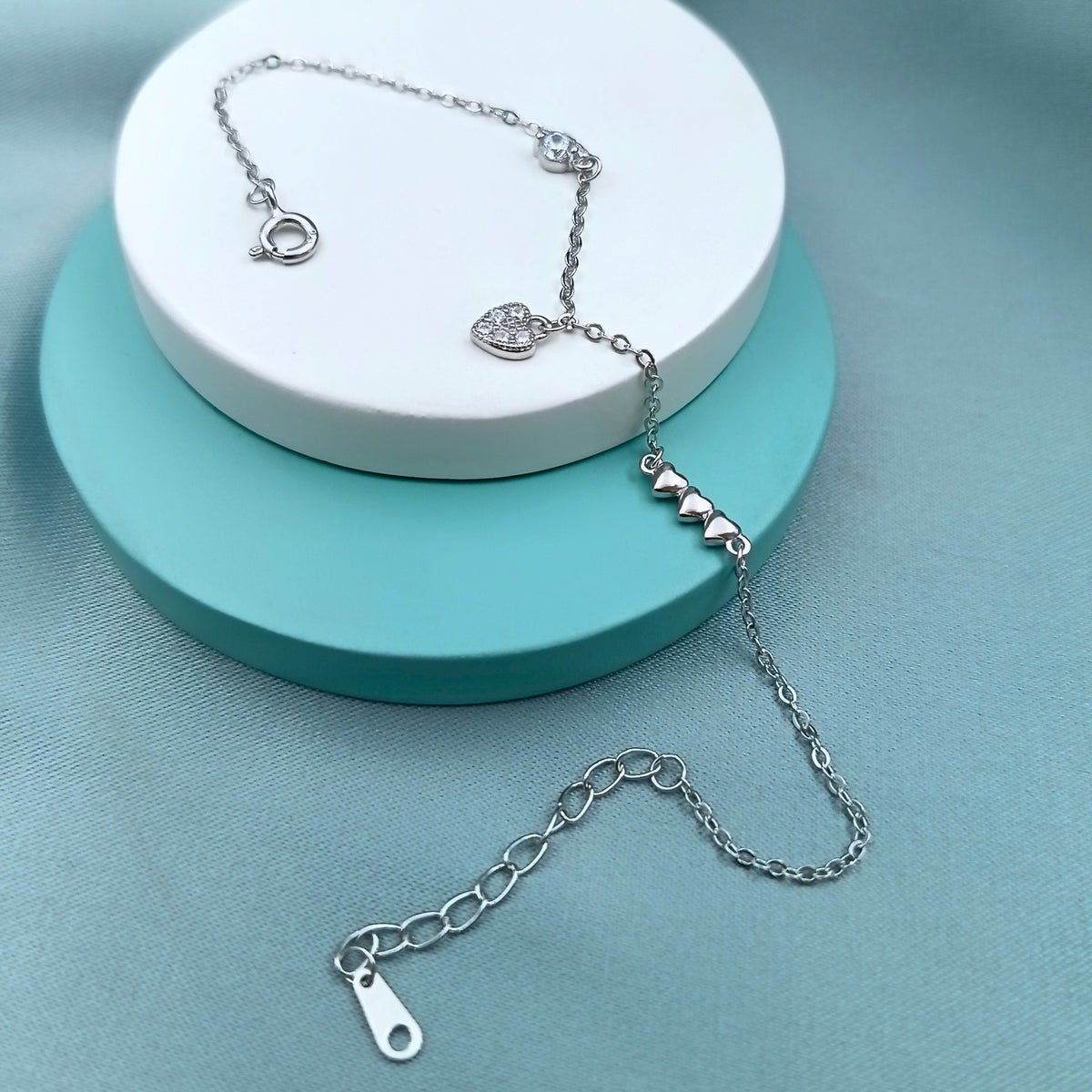 Pulsera Corazones