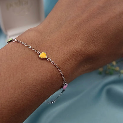 Pulsera Corazones Multicolor