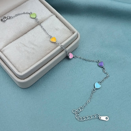 Pulsera Corazones Multicolor