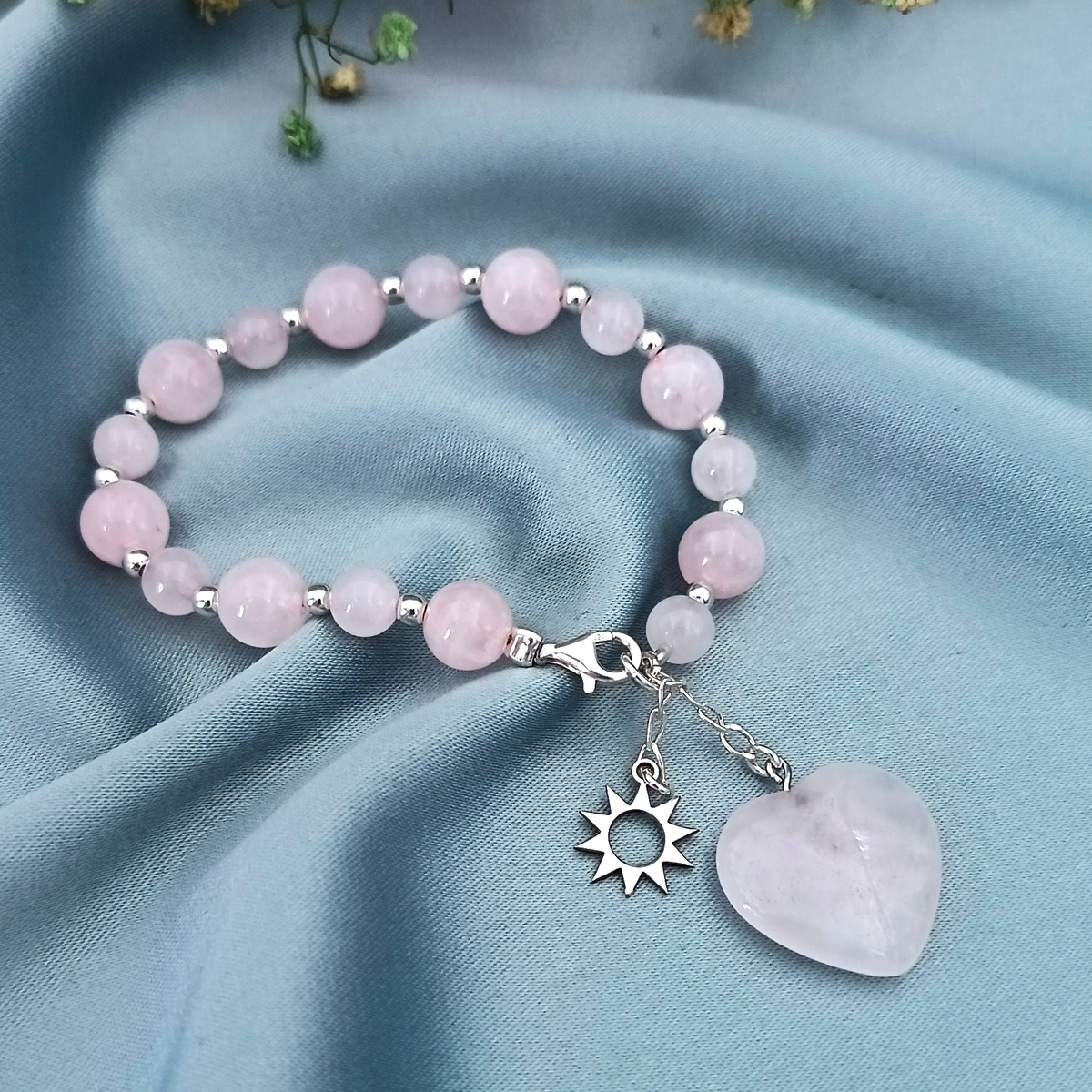 Pulsera Corazón Sol