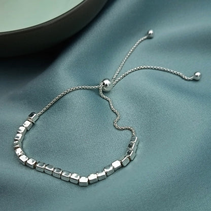 Pulsera Cuentas Cubos