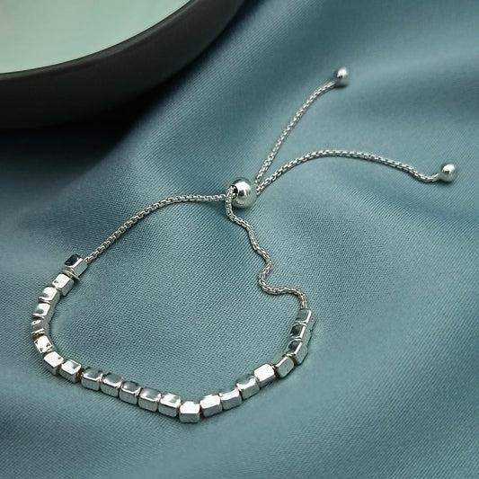 Pulsera Cuentas Cubos