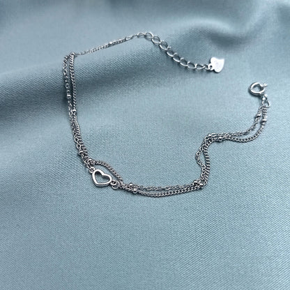 Pulsera Doble Corazoncito