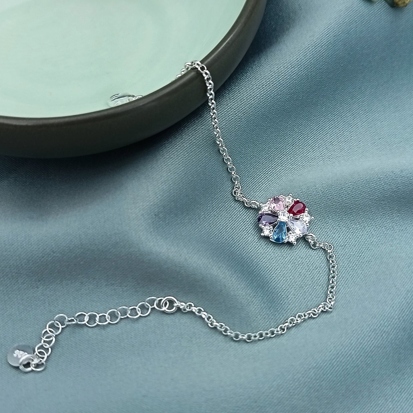 Pulsera Flor Multicolor