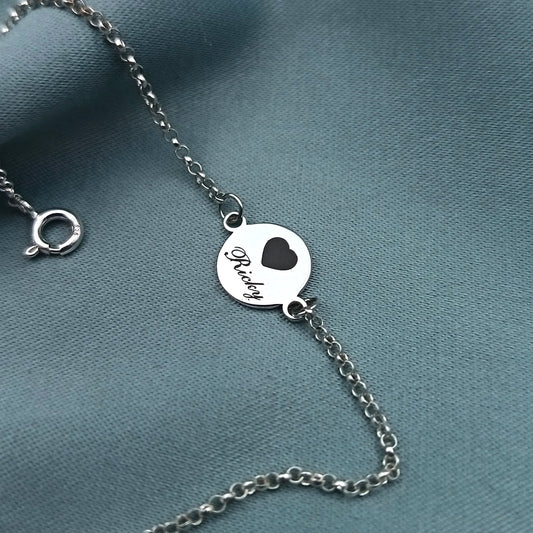 Pulsera Personalizada Dije 1cm