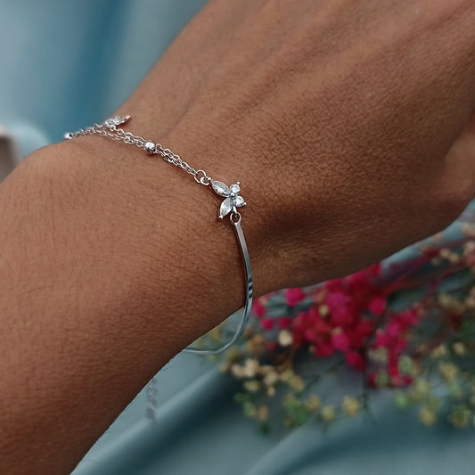 Pulsera Combinada Mariposa