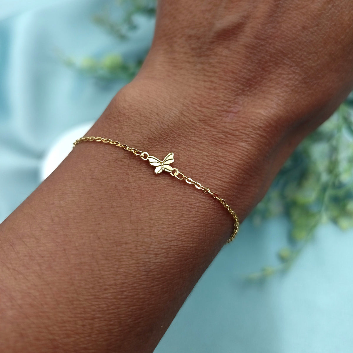 Pulsera Mariposa Dorada