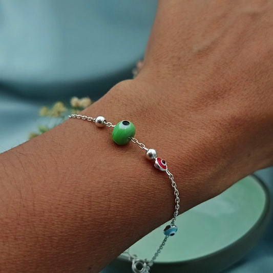 Pulsera Ojo Turco Verde