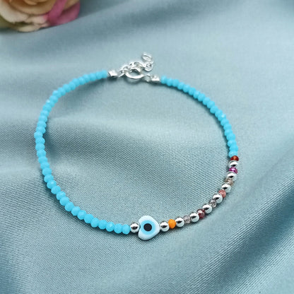 Pulsera Chaquiras Ojo Turco