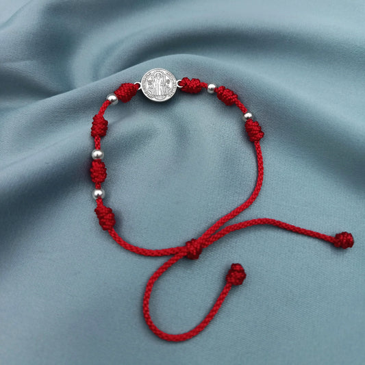 Pulsera siete nudos San Benito