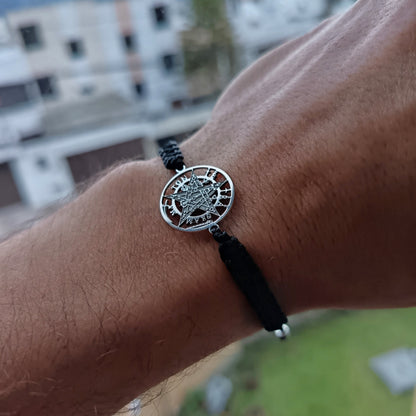 Pulsera macramé Tetragramatón