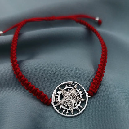 Pulsera macramé Tetragramaton