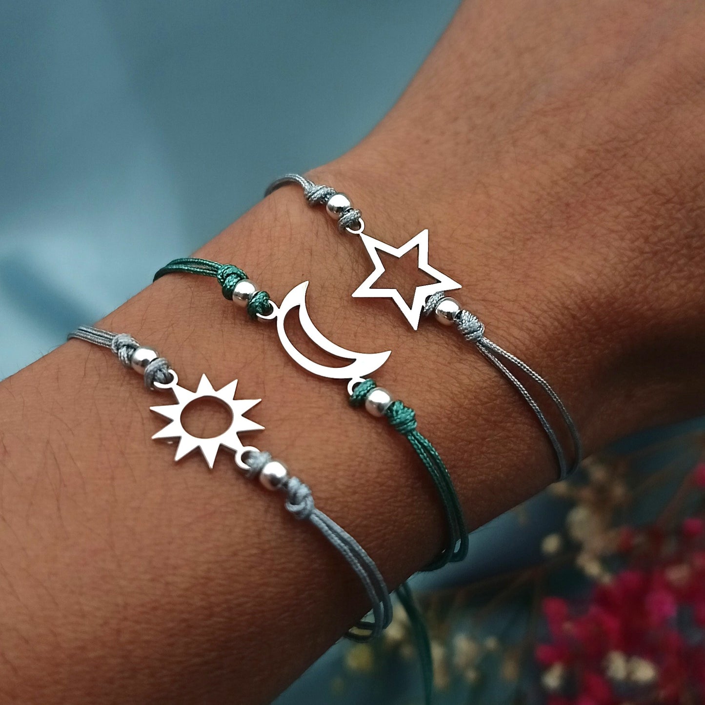 Pulsera hilo Sol