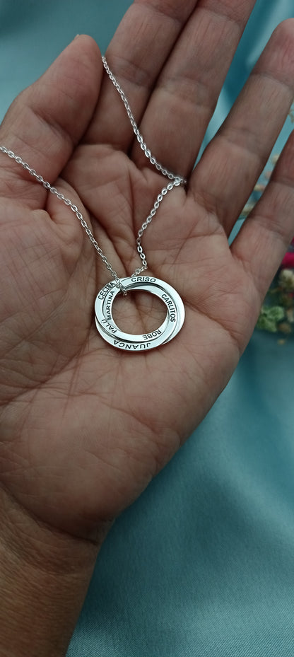 Dije Aros entrelazados